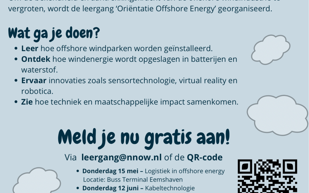 Leergang Oriëntatie Offshore (Wind) Energy